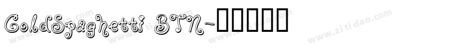 ColdSpaghetti BTN字体转换